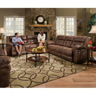 Simmons Upholstery Wisconsin Beautyrest Motion Console Loveseat
