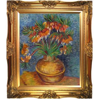 Vincent Van Gogh Crown Imperial Fritillaries in a Copper Vase  Hand