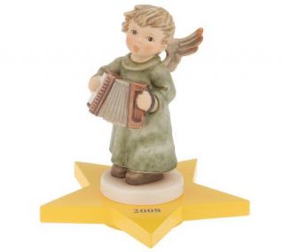 M.I. Hummel Annual Angel with Accordion Figurine —