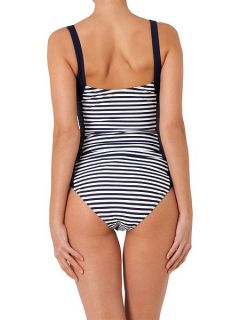 Phase Eight Stripe bikini bottoms Navy