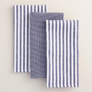 Waffle Weave Kitchen Towels Set of 3