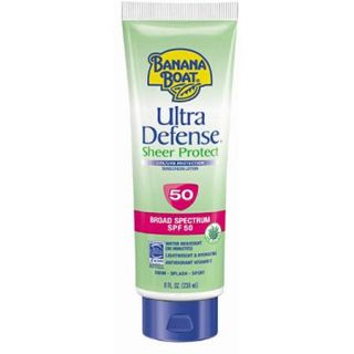 Banana Boat Ultra Defense Sunscreen Lotion SPF 50, 8 oz