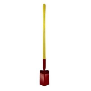 Nupla 48 in. Fiberglass Handle 16 in. Gauge 5 in. Curved Blade Trenching Shovel 72212