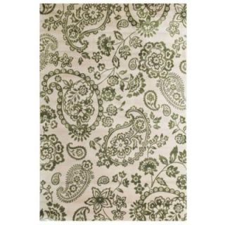 Sams International Sonoma Hinsley Green 7 ft. 9 in. x 10 ft. 8 in. Area Rug 7089 8x10