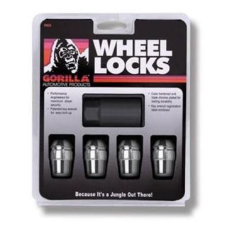 GORILLA 71681N Wheel Lock Acorn Lug Nut Lock 0. 50 inch X 20