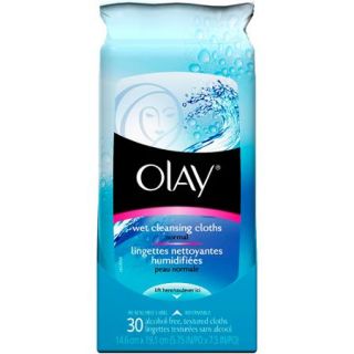 Olay Wet Facial Cleansing Cloths Normal, 30 Count??