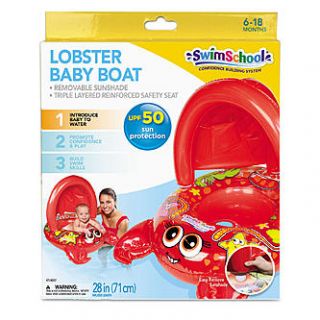 Swim School Lobster Baby Boat   Toys & Games   Swimming Pools