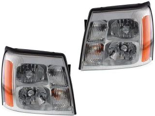 Cadillac Escalade 03 04 05 06 Hid Type Head Light Without Ballast And Bulb Pair