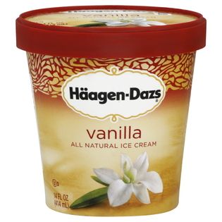 Haagen Dazs Ice Cream, Vanilla, 14 fl
