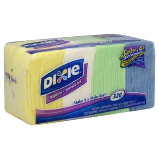Dixie Napkins, 1 Ply, 320 napkins   Food & Grocery   Paper Goods