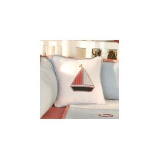 Brandee Danielle Sail Away Boat Decorator Throw Pillow