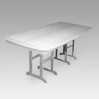 POLYWOOD&reg; Nautical Recycled Plastic Outdoor Dining Table
