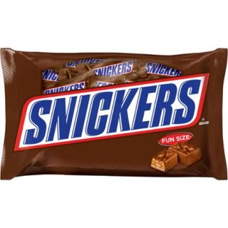 SNICKERS Original Fun Size Chocolate Bars Candy Bag, 11.18 oz