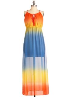 Rainbow Forest Dress  Mod Retro Vintage Dresses