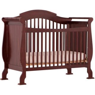 Storkcraft   Valentia Fixed Side 4 in 1 Convertible Crib, Cherry