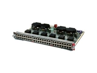 Refurbished Cisco WS X4548GBRJ45V RF Catalyst 4500 PoE IEEE 802.3af 10/100/1000, 48 Ports (RJ 45)
