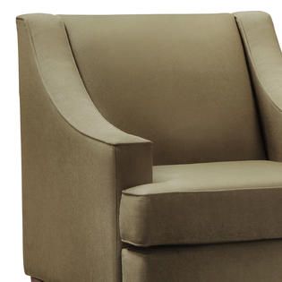 Oxford Creek  Taupe Curved arms Club Chair
