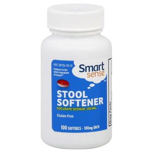 Smart Sense  Stool Softener, 100 mg, Softgels, 100 softgels
