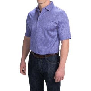 Peter Millar Wink Jacquard Cotton Lisle Polo Shirt (For Men) 59