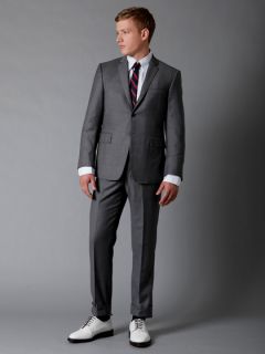 Grey Cool Wool Suit by Thom Browne