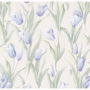 Brewster Denning Blue Satin Tulip Texture Wallpaper   Tools   Painting