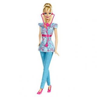 Barbie Careers Nurse Fashion Doll   Toys & Games   Dolls & Accessories