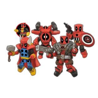 Diamond Select Toys Marvel Minimates Deadpool Assemble Box Set   Toys