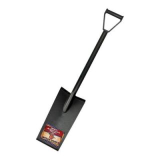Bully Tools 14 Gauge Ceremonial Round Point Shovel with USA Pattern and Ash Long Handle 72601