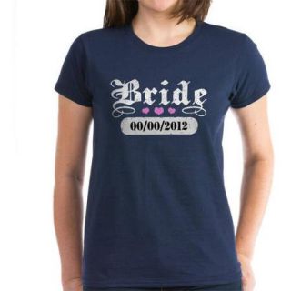  Personalized Bride (Add Wedding Date) Women's Dark T Shirt