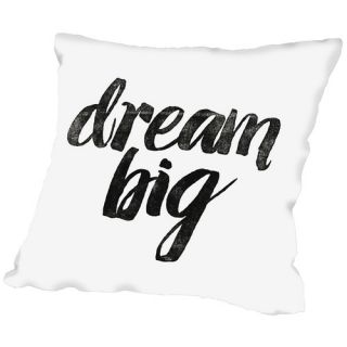 Dream Big Throw Pillow by Americanflat