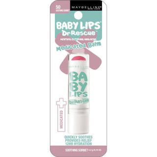 Maybelline Baby Lips Dr. Rescue Medicated Lip Balm, Soothing Sorbet