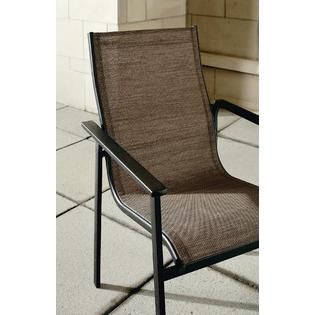 Essential Garden  Eastbrook 8 Piece Sling Patio Dining Chairs