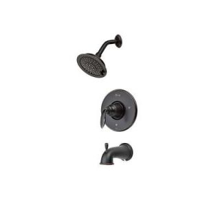 Pfister Avalon Single Handle 5 Spray Tub and Shower Faucet Trim Kit in Tuscan Bronze (Valve Not Included) R89 8CBY