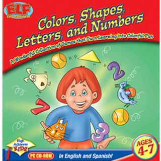 Early Learning Fun Colors, Shapes, Letters and Numbers Software