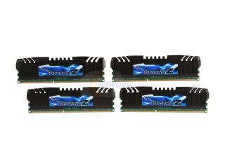 G.SKILL Ripjaws Z Series 16GB (4 x 4GB) 240 Pin DDR3 SDRAM DDR3 1600 (PC3 12800) Desktop Memory Model F3 12800CL8Q 16GBZH