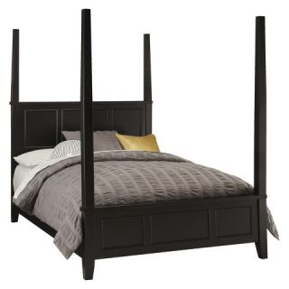 Home Styles Bedford Poster Bed  Black (King)