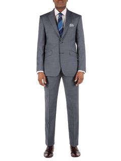 Alexandre of England Pick And Pick Tailored Fit Trouser Airforce Blue