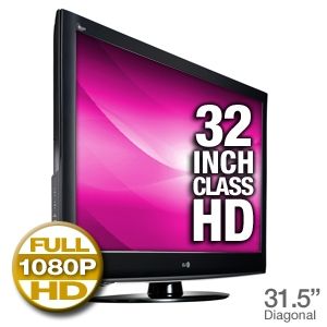LG 32LH30 32 Full HD LCD HDTV   1080p, 1920x1080, 500001 Dynamic, 6ms, 169, 3x HDMI