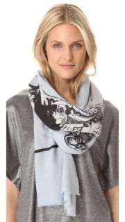 we are owls Ghost Knight Cashmere Scarf