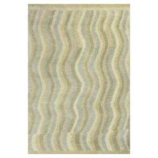 Kas Rugs Moroccan Waves Slate/Cream 7 ft. 9 in. x 9 ft. 9 in. Area Rug AMO270779X99