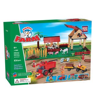 Brictek 8 in 1 Farm Set   Toys & Games   Blocks & Building Sets