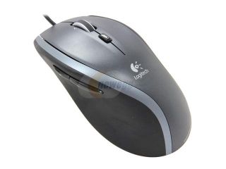 Logitech M500 910 002810 Black Tilt Wheel Wired Mouse   Mice