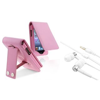 INSTEN Pink iPod Case Cover/ Headset for Apple iPod Touch Generation 1
