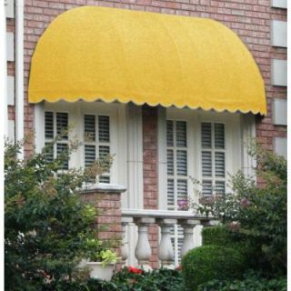 AWNTECH 4 ft. Chicago Window/Entry Awning (31 in. H x 24 in. D) in Light Yellow RC22 4LY
