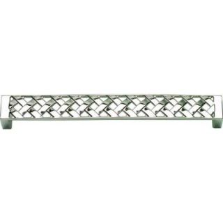 Atlas Homewares Lattice Collection 6.6 in. Polished Nickel Mega Pull 312 PN