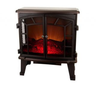 Duraflame Large Electric Stove Heater with Screen Front —