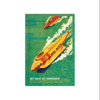 Jet Boat of Tomorrow Print (Canvas Giclee 20x30)