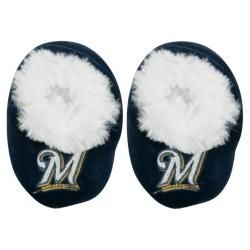 Milwaukee Brewers Baby Bootie Slippers   13618955  