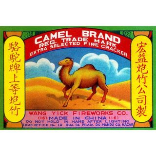 Camel Brand Extra Selected Firecracker Wall Art by Buyenlarge