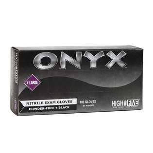 High Five  Onyx Nitrile Exam Gloves X Large 200 Count Case